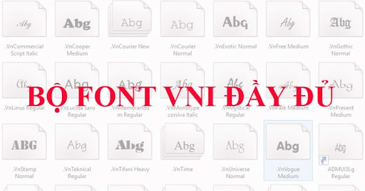 Việc tìm kiếm bộ font đầy đủ và đa dạng để sử dụng trong công việc thiết kế, quảng cáo, hay các ấn phẩm khác thật sự là một thử thách. Đến với chúng tôi, bạn sẽ không phải lo lắng nữa vì đã có bộ font VNI full đầy đủ nhất đang chờ bạn tải về.